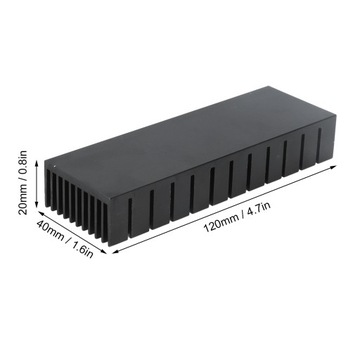 Радиатор без символа 40 мм х 20 мм х 120 мм