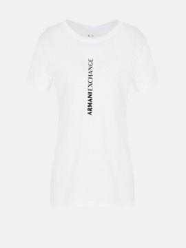 Armani Exchange t-shirt 3DYT02 YJ16Z 1000 biały XS