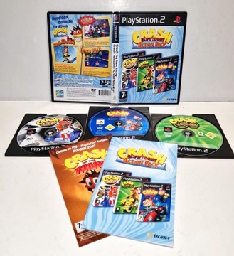 Gra Crash Bandicoot: Action Pack PS2 3XA