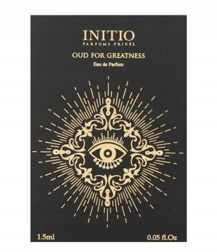 Initio Parfums Prives Oud For Greatness Eau De Parfum 1,5ml Próbka Atomizer