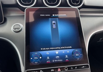 Mercedes Klasa C W206 Kombi 2.0 220d 200KM 2022 Mercedes-Benz Klasa C 220D FullLed Alu Kamera Virtual Ambiente Navi Serwis, zdjęcie 33