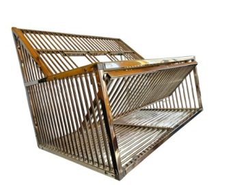 Бельгийский вход для голубей птиц из нержавеющей стали 80 см