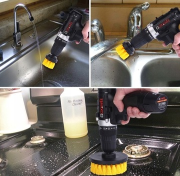 Набор кистей для дрели 4 шт. Kraft&Dele