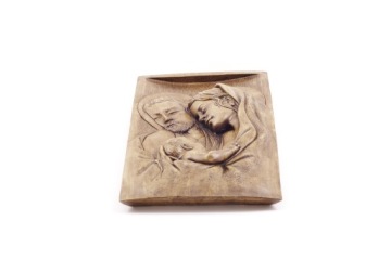 СВЯТОЕ СЕМЕЙСТВО |как СДЕЛАНО ИЗ ДЕРЕВА | БАРЕЛЬЕФ | на стене | Свадебный подарок