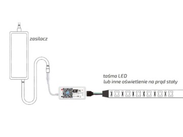 ЗОНАЛЬНЫЙ КОНТРОЛЛЕР ДЛЯ СВЕТОДИОДНОЙ ЛЕНТЫ RGBW КОНТРОЛЛЕР WIFI