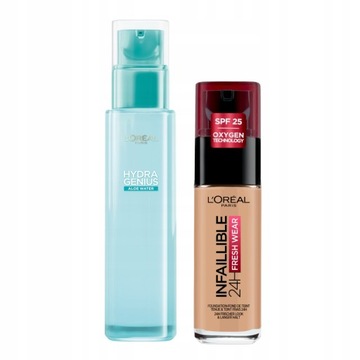 Loreal Podkład Infallible 24h 125 + Hydra Genius