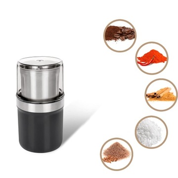 ЭЛЕКТРИЧЕСКАЯ ИЗМЕЛЬЧИТЕЛЬКА МОЩНАЯ ИЗМЕЛЬЧИТЕЛЬКА ДЛЯ ТРАВ, ОРЕХОВ, КОФЕЙНЫХ ЗЕРНОВ 200ВТ