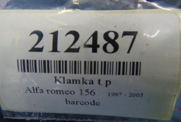 ALFA ROMEO 156 KLIKA PRAVÝ ZADNÍ