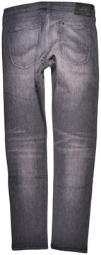 LEE spodnie SLIM skinny jeans grey LUKE _ W30 L30