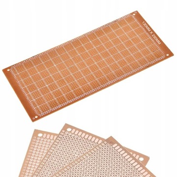 ROSFIX JEDNOSTRONNA UNIWERSALNA PŁYTKA PROTOTYPOWA DRUKOWANA 13x25CM OTWORY