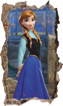 Naklejka Plakat KRAINA LODU / FROZEN 3D XXL Nr 4