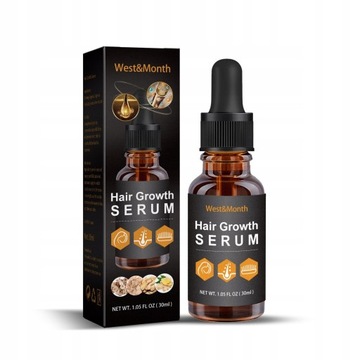 Do Włosów Serum Wzrostu Imbir Szybko Rozwijających