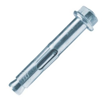 KOTWA STALOWA TULEJOWA KOŁEK DYBEL METALOWY KHA-S M12x100 DO BETONU