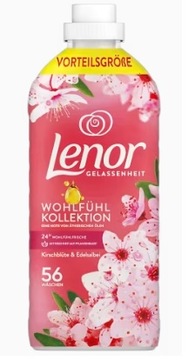 Płyn do płukania Lenor 1,4l 56 płukań Kirschblüte & Edelsalbei z NIEMIEC