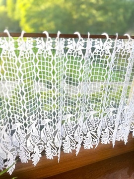 Ревность Gipiura Белая занавес для кухни для размера 40 высот