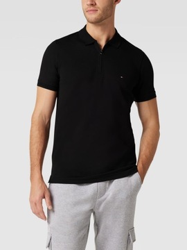 Koszulka polo z zamkiem Tommy Hilfiger XL