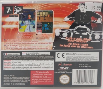 ALEX RIDER STORMBREAKER DS 2DS 3DS NINTENDO