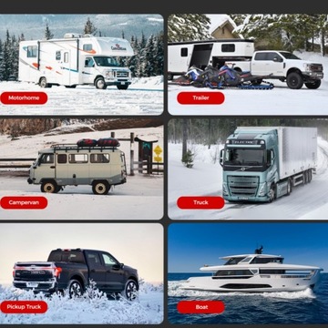 ПАРКОВОЧНОЕ ОБОГРЕВАНИЕ 8 кВт 12/24 В 230 В WEBASTO С СТАРТ/СТОП BLUETOOTH ЖК-дисплей