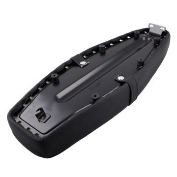 Стеганое сиденье бриллиантовый черный + черная прострочка Simson S50 S51 S70 DPR