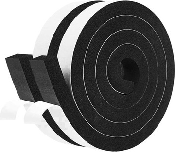 Uszczelka okienna czarna Fowong 2,5 cm * 2cm * 4 metry (725)