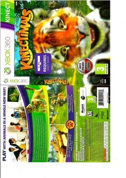 игра для детей на XBOX 360 KINECTIMALS на польском PL развлечение с ЖИВОТНЫМИ