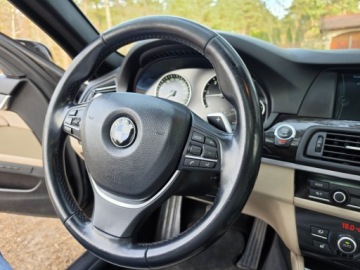 BMW Seria 5 F10-F11 Touring 530d 258KM 2011 BMW Seria 5 X-Drive Jasne Skory Komfort Head Up Panorama Hak Webasto 3.0, zdjęcie 33