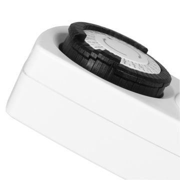 PROGRAMATOR CZASOWY WŁĄCZNIK WYŁĄCZNIK TIMER MECHANICZNY DO PRĄDU GNIAZDKA