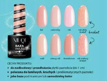 РЕЗИНОВАЯ БАЗА ДЛЯ НОГТЕЙ NIUQI — ХИТ!