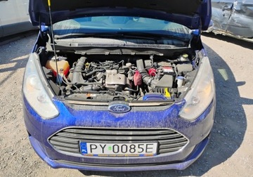 Ford B-MAX 1.0 EcoBoost 100KM 2014 Ford B-MAX 2014r, 1.0 Benzyna. Lekko uszkodzony tyl. Jezdzi. Benzyna, zdjęcie 5