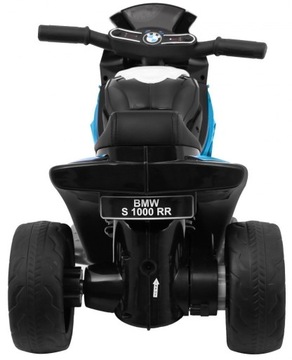 Для детей BMW S1000 RR Мотоцикл Мини Батарея Синий 3 Колеса Светодиодные Звуки