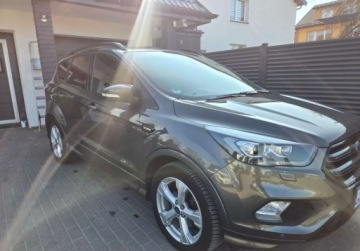 Ford Kuga II SUV Facelifting 1.5 EcoBoost 150KM 2018 Ford Kuga Swiezo sprowadzony Zarejestrowany Ubezpieczony. 1.5 Benzyna, zdjęcie 23