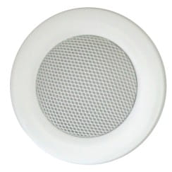 Kratka okrągła fi 125mm biała - kratki.pl
