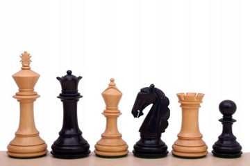 Figury szachowe Colombian 3,75 cala - Ekskluzywne