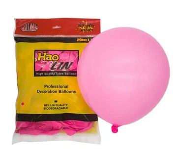 BALONY PROFESJONALNE 5 CALI RÓŻOWE 20 SZT