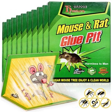 Ловушка для тараканов и тараканов, ловушка STRONG MOUSE, 10 шт.