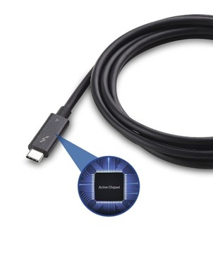 КАБЕЛЬ USB-C THUNDERBOLT 3 4 USB 4.0 PD 100 Вт 2 м