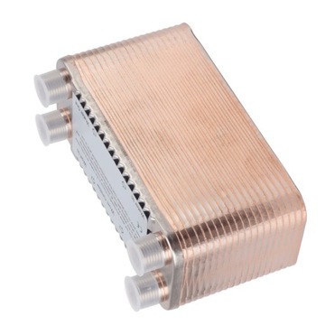 40-пластинчатый теплообменник, резьба NPT1/2