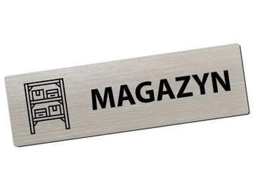 Самоклеящаяся вывеска СКЛАД различных дизайнов 20х6