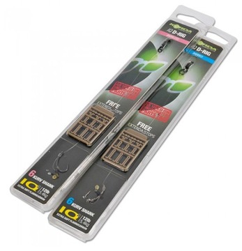KORDA przypon IQ D-Rig Kurv Shank #4