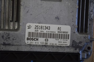 ŘÍZENÍ MOTORU CHEVROLET OE 25181343