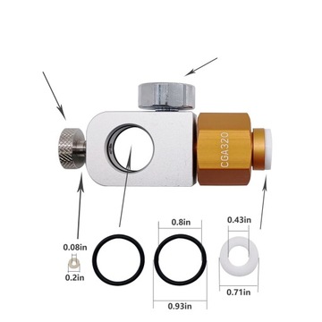 ЦВЕТОЧНЫЙ АДАПТЕР ДЛЯ SODASTREAM QUICK CONNECT CO2