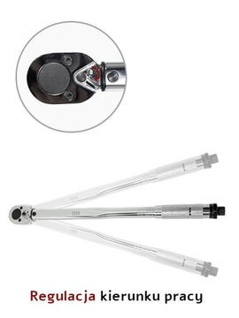 Klucz dynamometryczny z blokadą 1/2'' 40-210 Nm