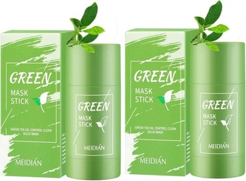 2x - GREEN TEA MASK STICK MASECZKA OCZYSZCZAJĄCA - ZESTAW