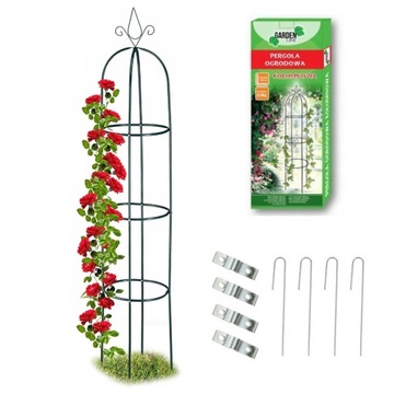 PERGOLA OGRODOWA KOLUMNOWA SŁUP NA RÓŻE KWIATY 190