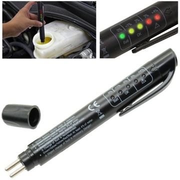 TESTER MIERNIK PŁYNU HAMULCOWEGO DOT 3 4 5 LED
