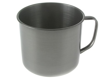 KUBEK STALOWY turystyczny wędkarski 700ml 952