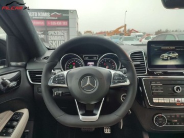 Mercedes GLE W166/C292 SUV AMG 3.0 450 AMG 367KM 2016 Mercedes-Benz GLE GWARANCJA Salon Polska AMG Oryg. przebieg DrugiKompletKo, zdjęcie 13