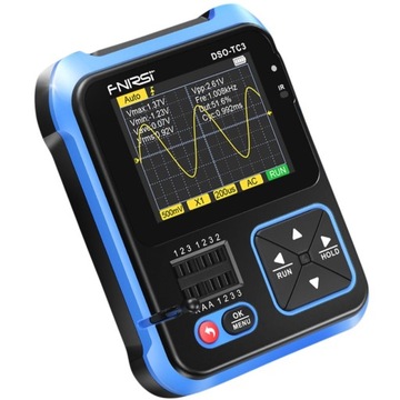 URZĄDZENIE POMIAROWE OSCYLOSKOP CYFROWY 3W1 DSO-TC3 Z LCD GENERATOR