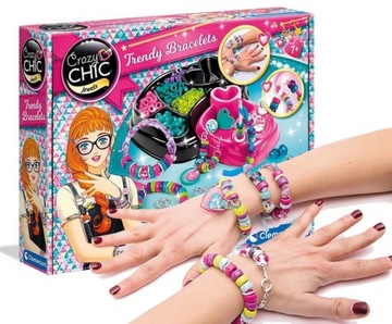 CRAZY CHIC KOLOROWE BRANSOLETKI CLEMENTONI 78415