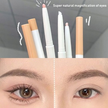 Матовая розовая ручка для лежачего шелкопряда, цвет натуральный B